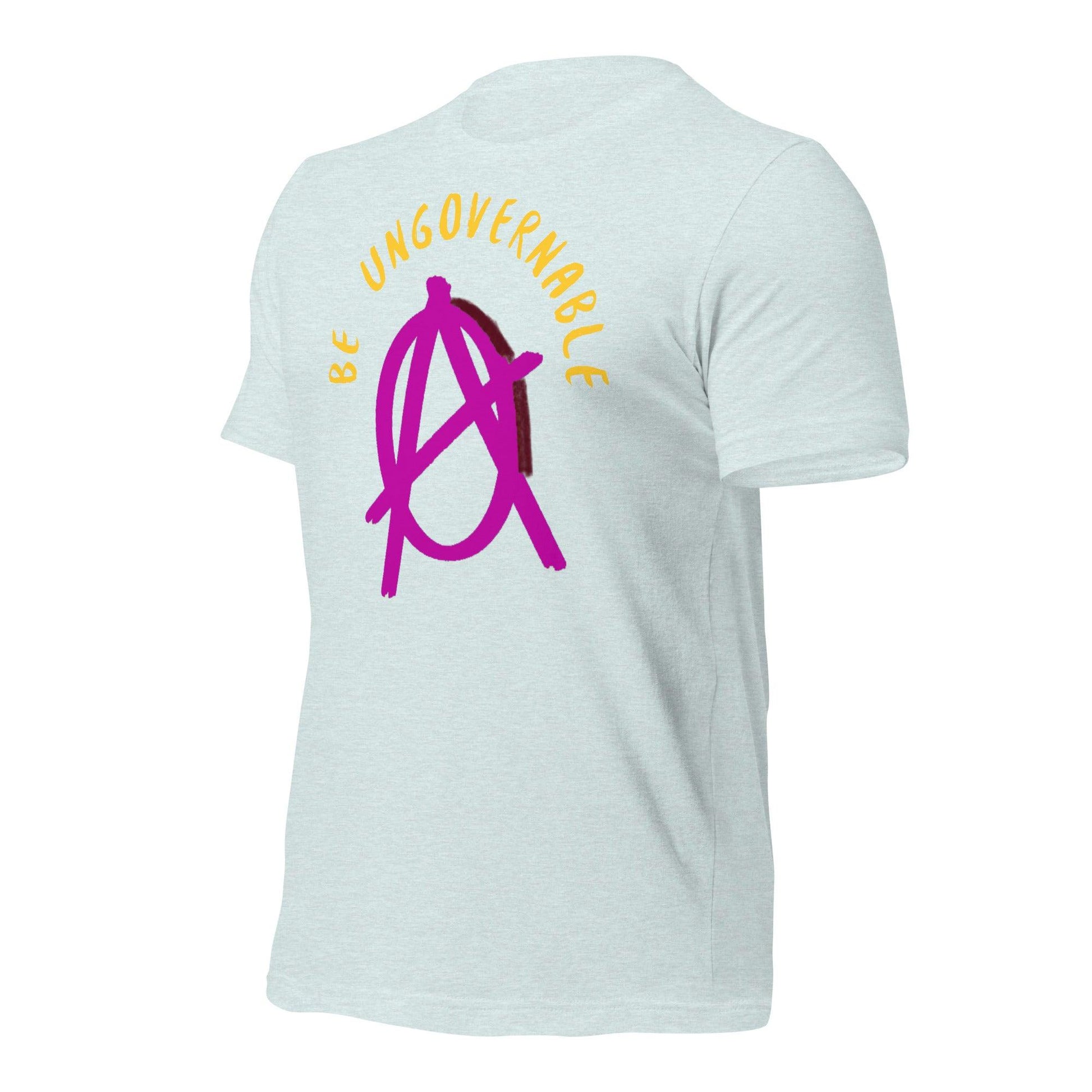 Anarchy Wear "Be Ungovernable" Pink Pastels Unisex t-shirt - AnarchyWear