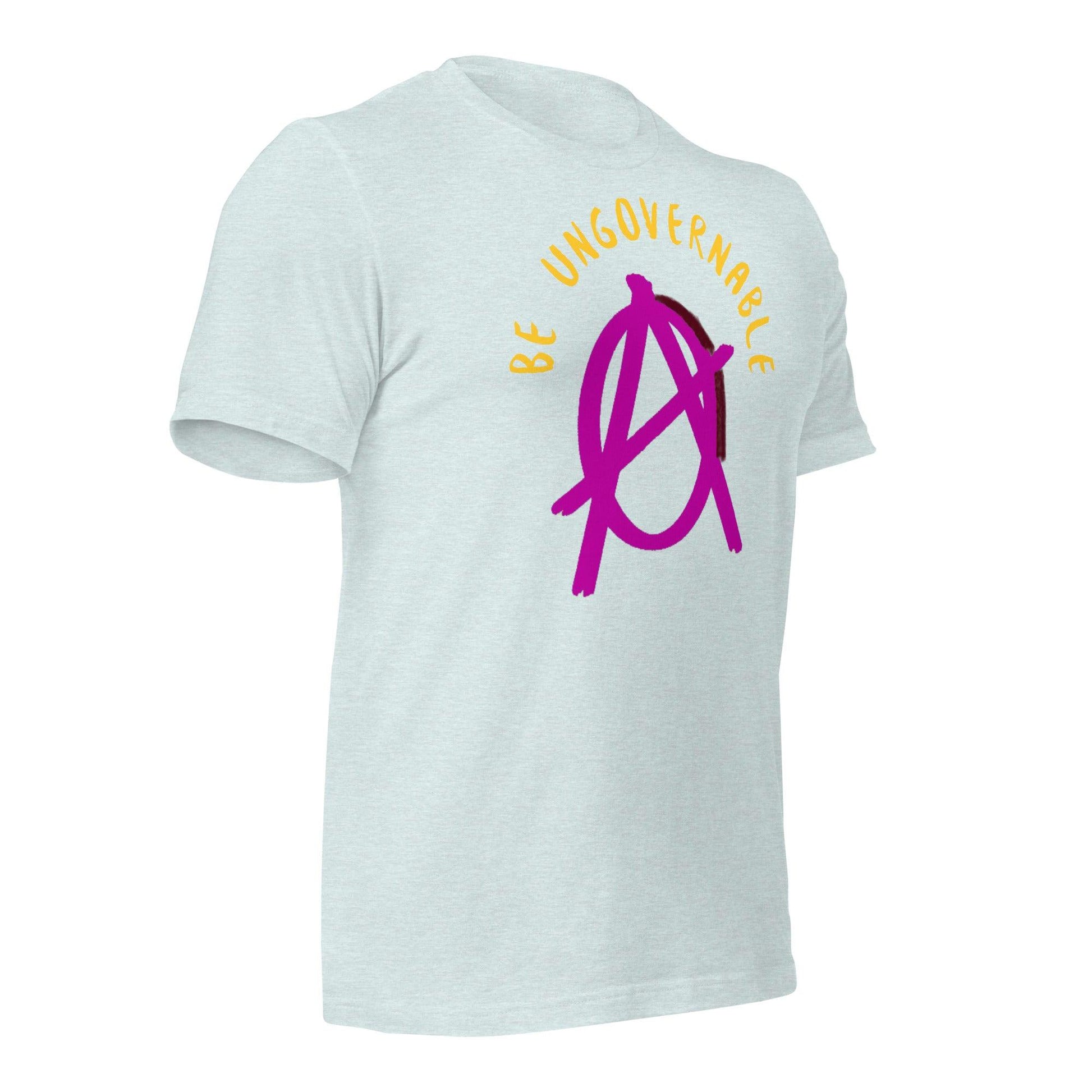 Anarchy Wear "Be Ungovernable" Pink Pastels Unisex t-shirt - AnarchyWear