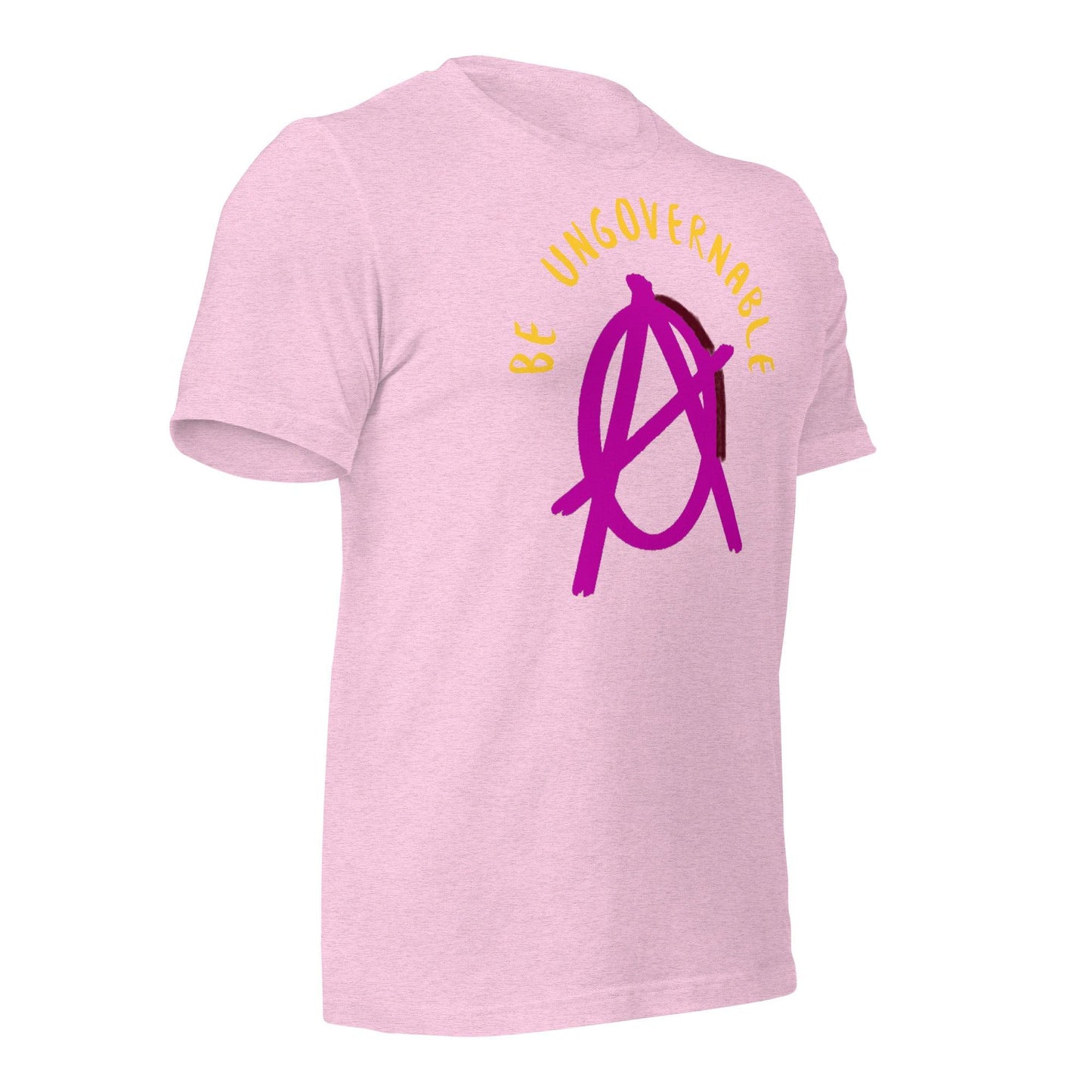 Anarchy Wear "Be Ungovernable" Pink Pastels Unisex t-shirt - AnarchyWear