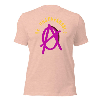 Anarchy Wear "Be Ungovernable" Pink Pastels Unisex t-shirt - AnarchyWear