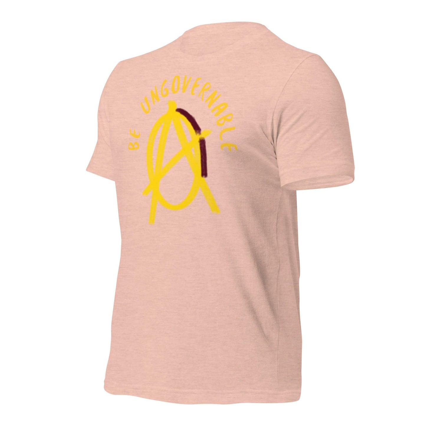 Anarchy Wear "Be Ungovernable" Gold Pastels Unisex t-shirt - AnarchyWear