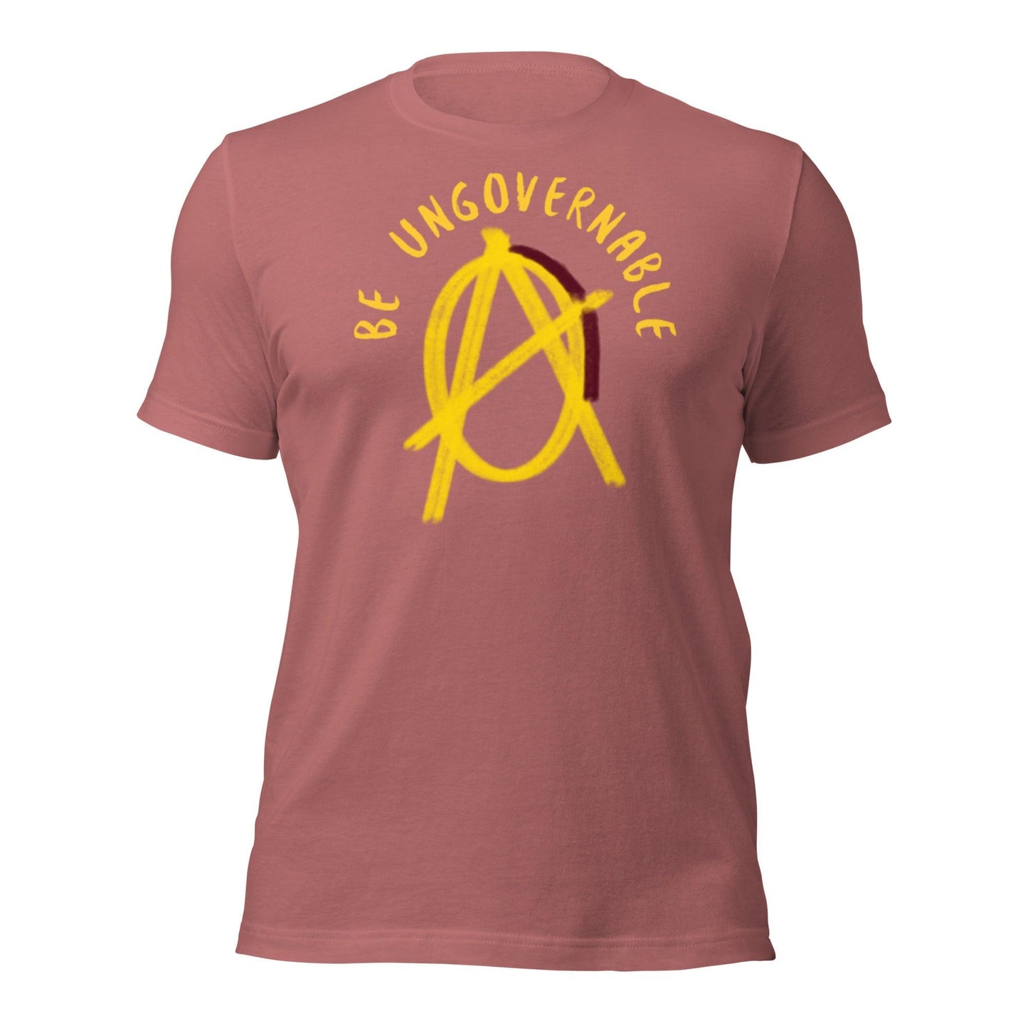 Anarchy Wear "Be Ungovernable" Gold Pastels Unisex t-shirt - AnarchyWear