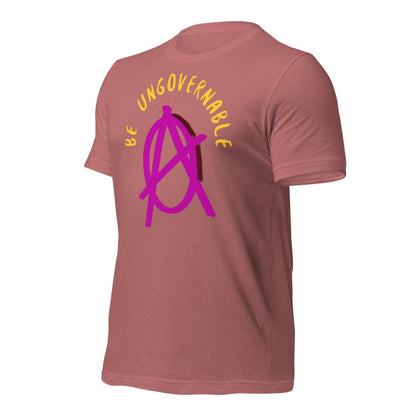 Anarchy Wear "Be Ungovernable" Pink Pastels Unisex t-shirt - AnarchyWear