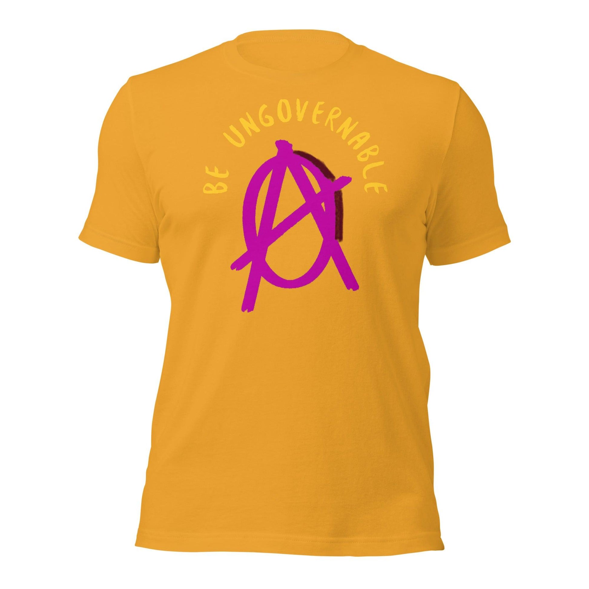 Anarchy Wear "Be Ungovernable" Pink Pastels Unisex t-shirt - AnarchyWear