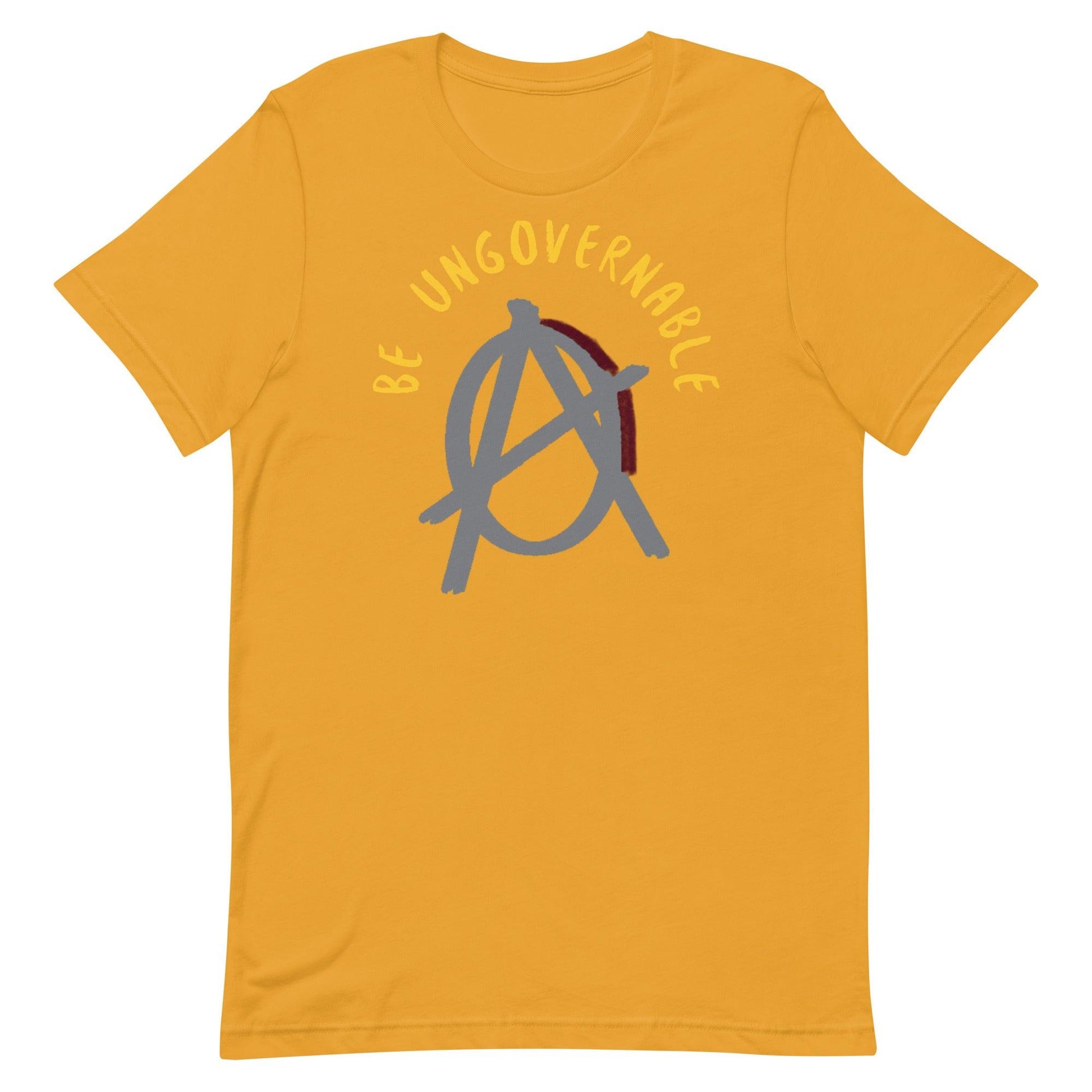 Anarchy Wear "Be Ungovernable" Agora Grey Pastels Unisex t-shirt - AnarchyWear