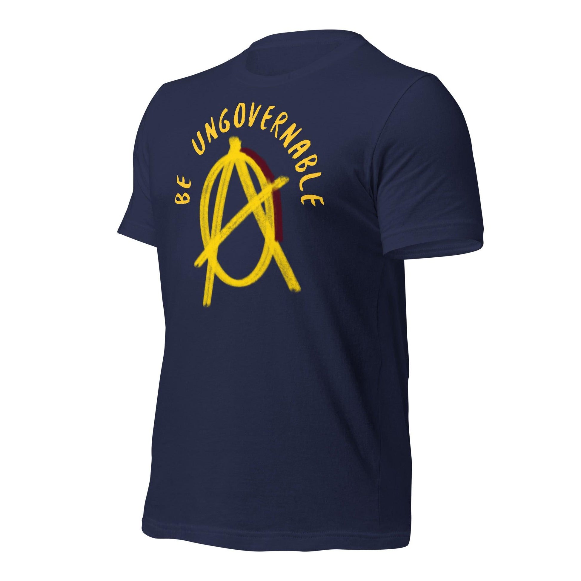 Anarchy Wear "Be Ungovernable" Gold Unisex t-shirt - AnarchyWear