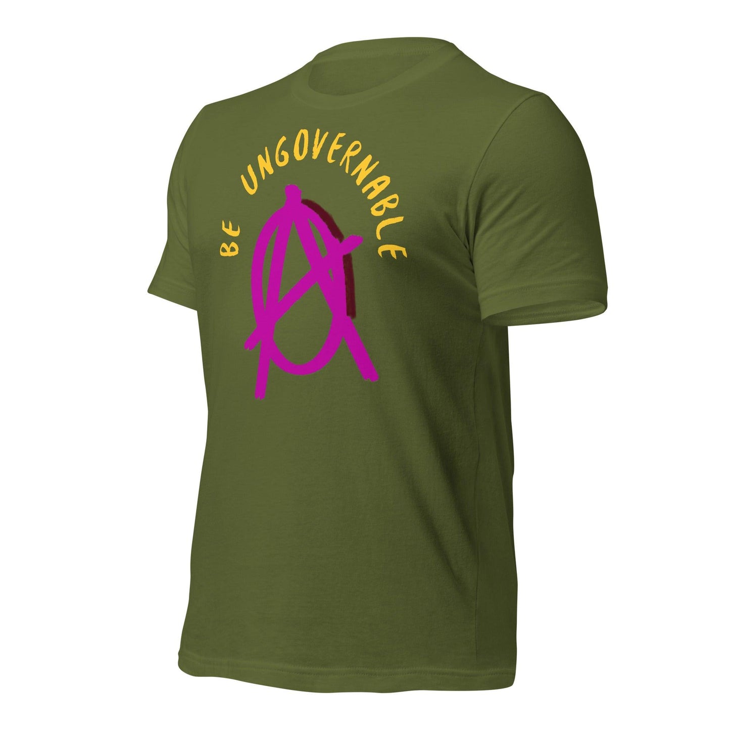 Anarchy Wear "Be Ungovernable" Pink Unisex t-shirt - AnarchyWear