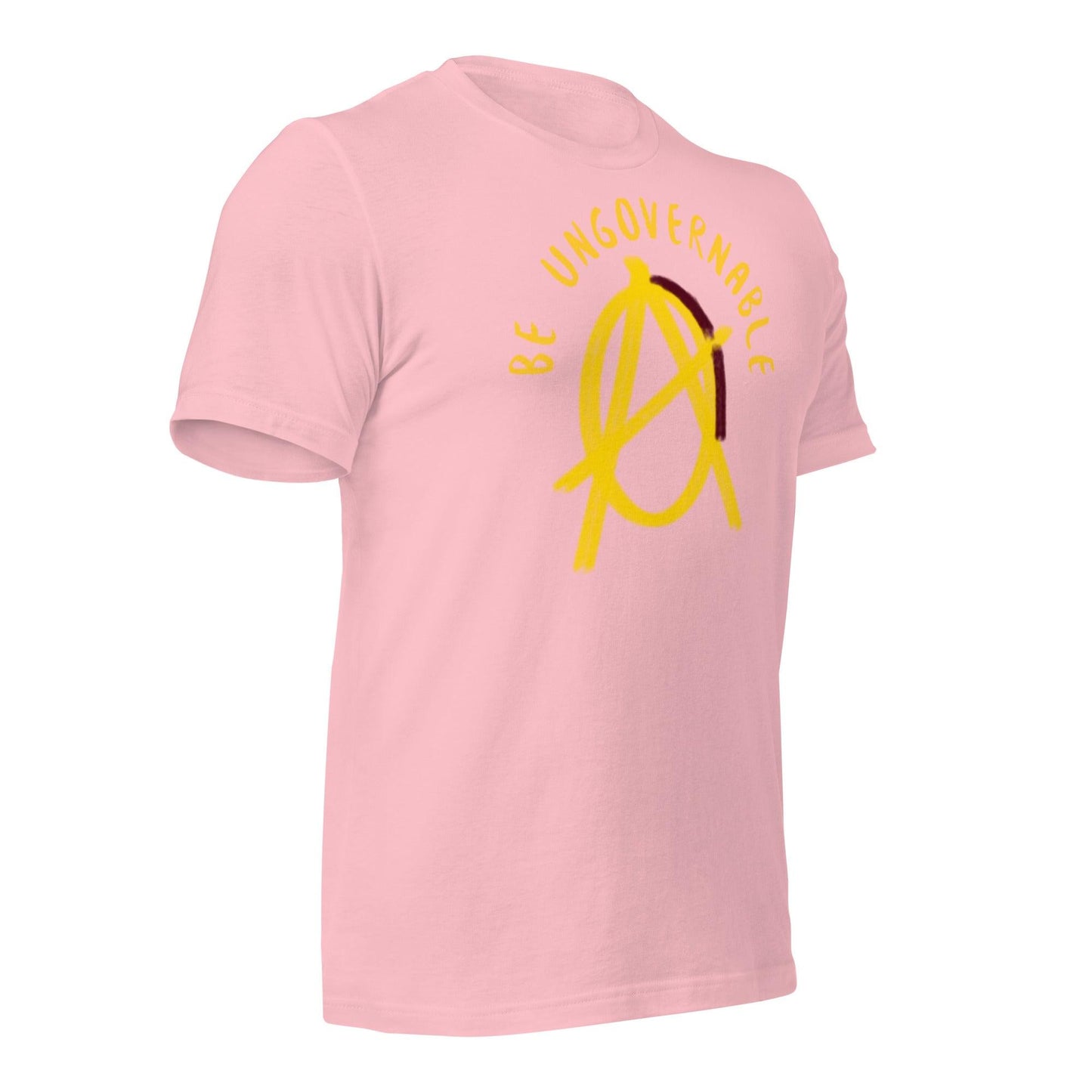 Anarchy Wear "Be Ungovernable" Gold Pastels Unisex t-shirt - AnarchyWear