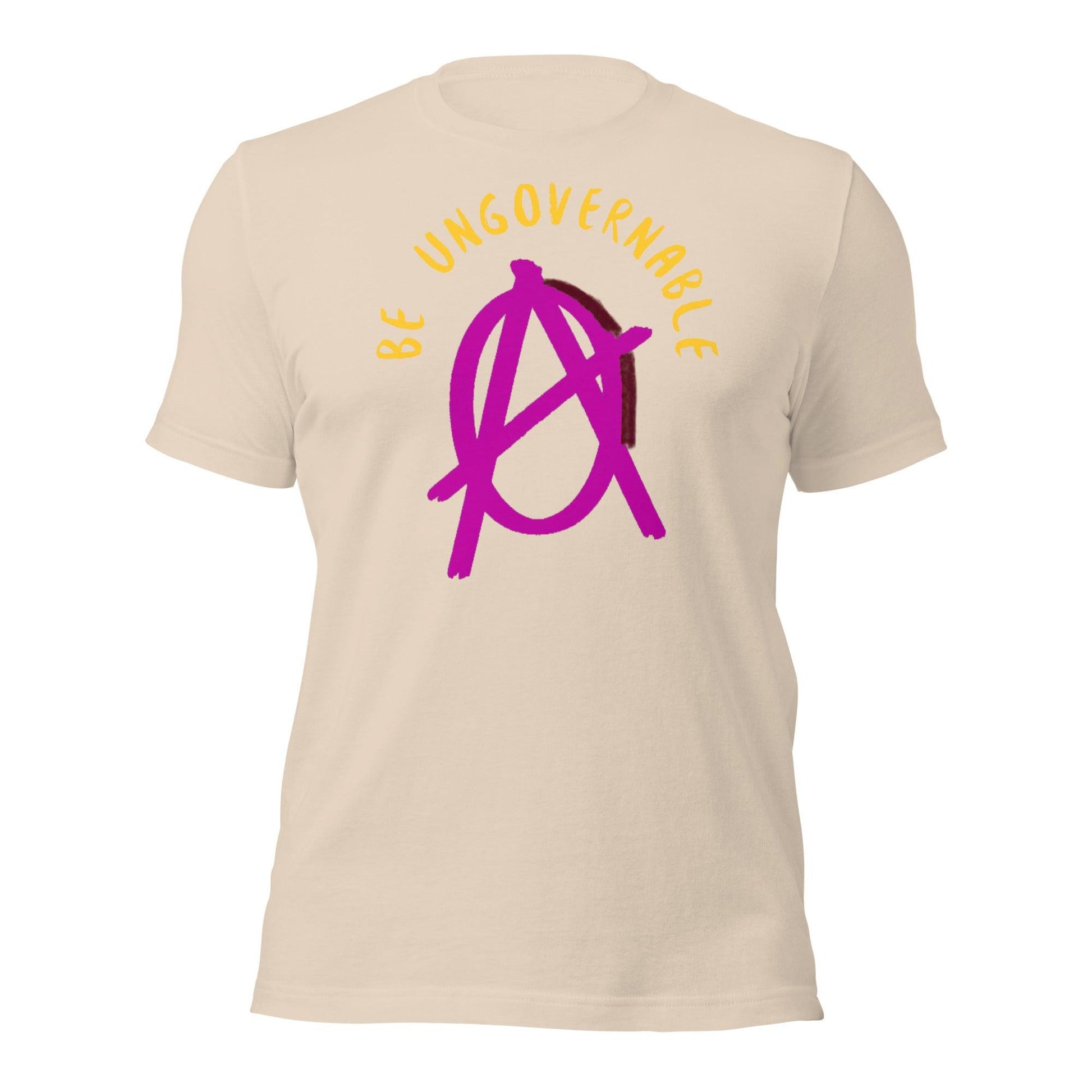 Anarchy Wear "Be Ungovernable" Pink Pastels Unisex t-shirt - AnarchyWear