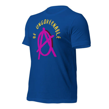 Anarchy Wear "Be Ungovernable" Pink Unisex t-shirt - AnarchyWear