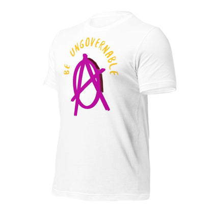 Anarchy Wear "Be Ungovernable" Pink Pastels Unisex t-shirt - AnarchyWear
