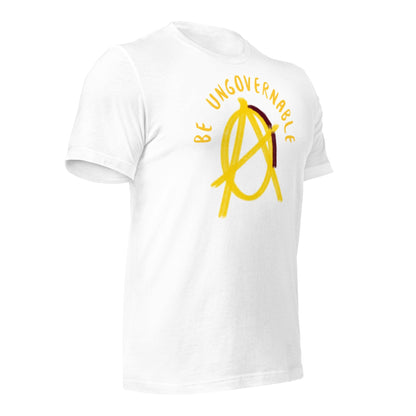 Anarchy Wear "Be Ungovernable" Gold Pastels Unisex t-shirt - AnarchyWear