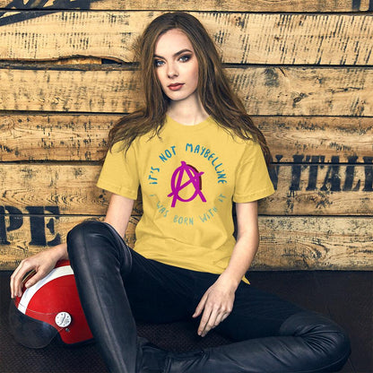 Anarchy Wear Women's "It's Not Maybelline" Pink Pastel's Unisex t-shirt - AnarchyWear