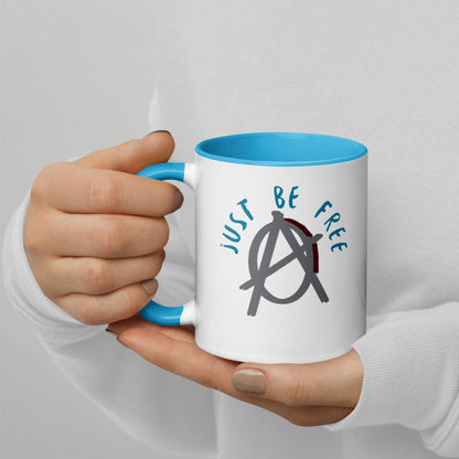 "Just Be Free" Agora Anarchy Mug - AnarchyWear